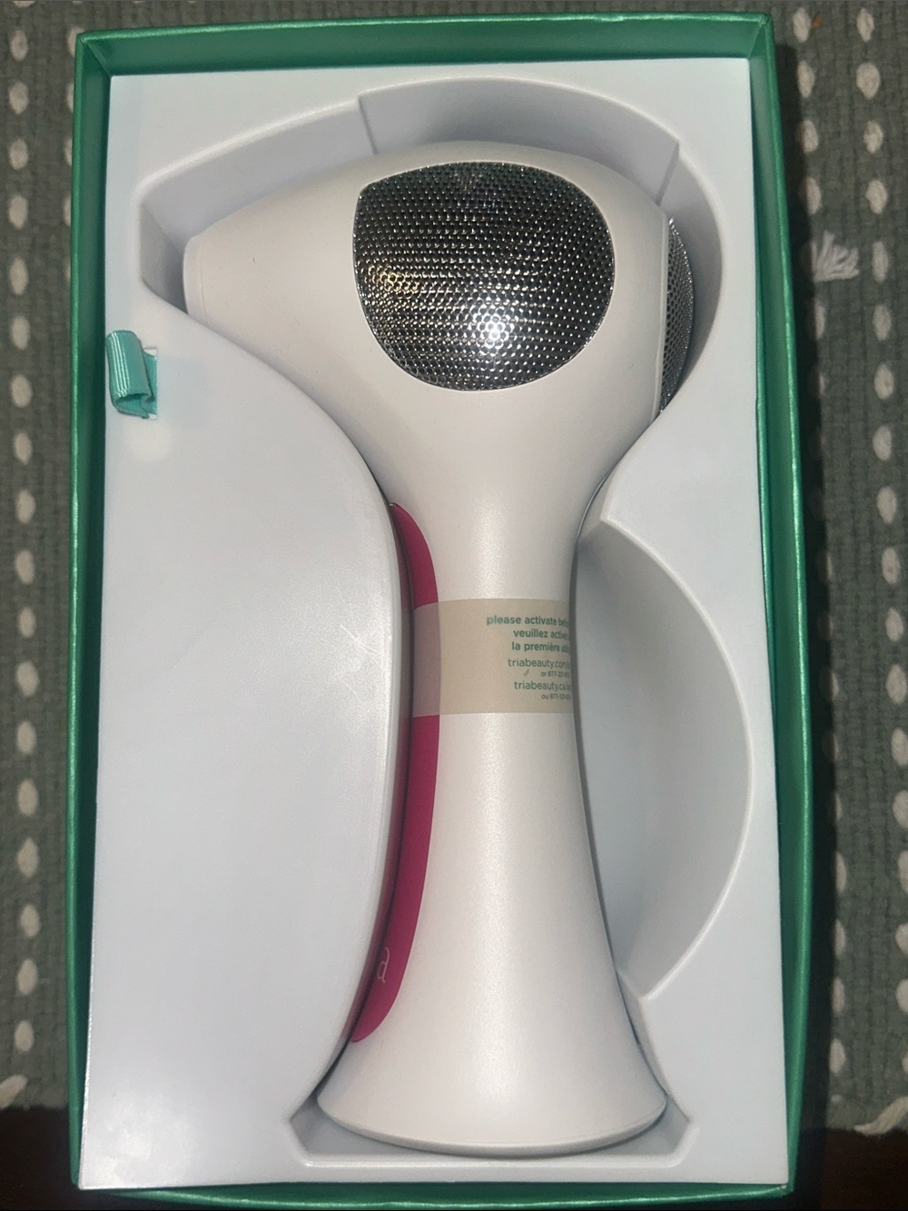 Tria Hair Removal Laser 4X - White with Pink Accents - Picture 11 of 11